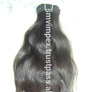 Tissage de cheveux bruts d'un donneur. Vente en gros de cheveux vierges indiens Body Wave Meilleure vente de cheveux 100% humains non traités d'Inde - Product Image 1