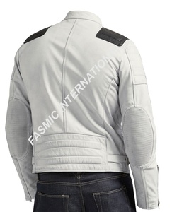 Real หนังนิ่มหนังแฟชั่นสไตล์ Ribbed Jacket - Product Image 5