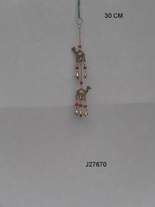 Campanas de viento de latón de camello pulido, decoración del hogar, artículos de arte, artesanías de Metal indio, regalos novedosos - Product Image 4