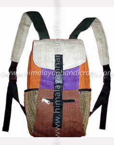 Mochila de cáñamo orgánico, HBB-0009 - Product Image 2