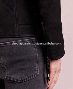 Nouvelle veste en cuir de moto tendance pour hommes en daim avec fermeture éclair sur le devant, nouvelle veste en cuir de moto en daim tendance - Product Image 4