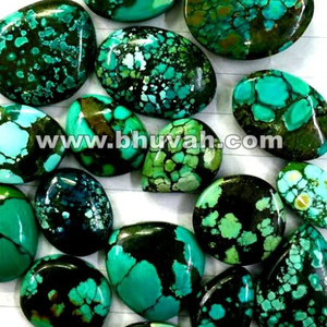 Inde marché chaud turquoise naturel cabochon lâche semi-précieuse jems pierres précieuses prix - Product Image 4