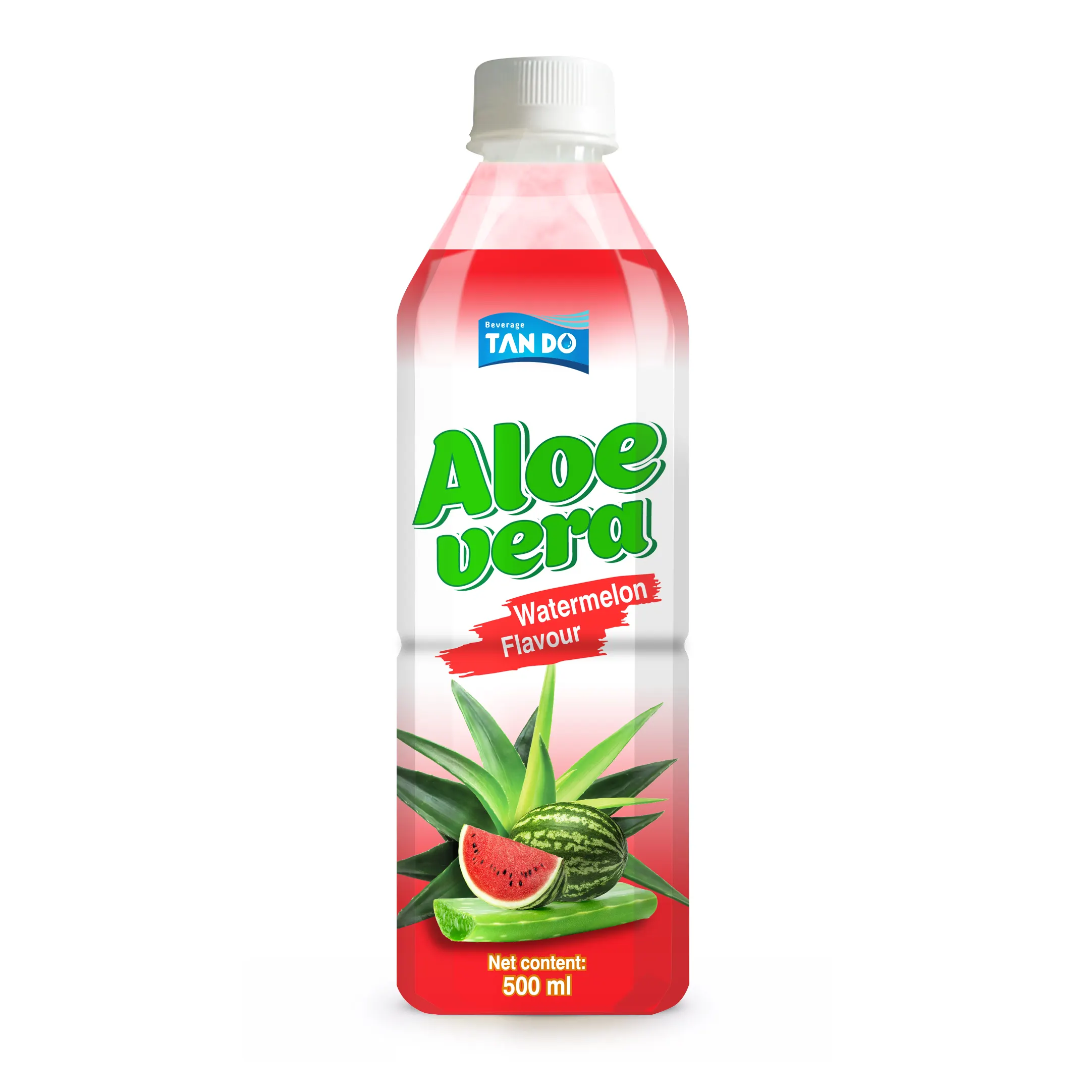 Aloe Vera hamuru ile içecek karpuz lezzet by Tan Do içecek paketi, PET şişe 500ml