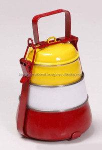 Lonchera India con Compartimentos / Contenedor de Alimentos Dividido Estilo Tiffin - Product Image 2