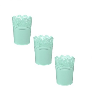Macetas de Metal con aspecto de diseñador para oficina y jardín, macetas para decoración del hogar, macetas para escritorio de oficina de la India, embalaje de cartón - Product Image 5
