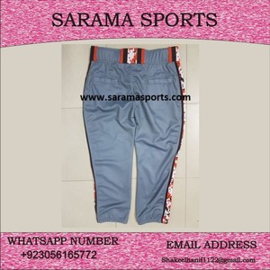 Ensemble d'uniformes de baseball, vêtements de softball personnalisés avec pantalon à capuche, short en maille, logo de l'équipe, - Product Image 2