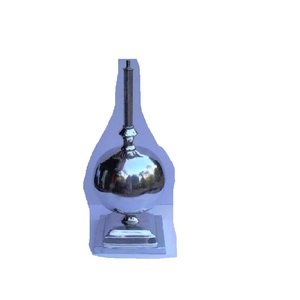 Mirror Polish Cast Aluminium Lamp with Round Ball at the Center Bedroom Side Tableware Lamps for Living Room Home Decoration - Product Image 4