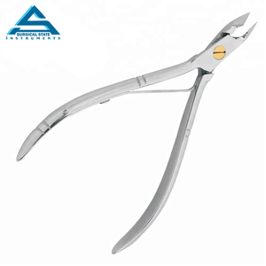 Vente en gros Pince à double ressort avec flèche arrière Pince à ongles Beauté Doigt Instruments de coupe des ongles Lames concaves - Product Image 4