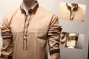 The Most Latest Best Selling Shalwar Kameez <b>Men</b> / Pakistani <b>Men</b> <b>Kurta</b> Shalwar / <b>Mens</b> Mehndi Shalwar Kameez - Product Image 2