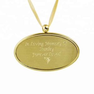 Plato con cadena para urna de Mascota, suministros funerarios con nombre - Product Image 5