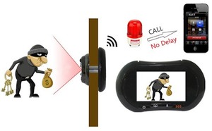 ไร้สายด้านหน้าประตูช่องมองผู้ชม Sititek I3 - Product Image 4