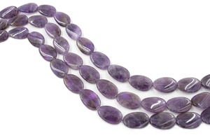 High quality amethyst Oval Bead Stone <b>Necklace</b> Beads <b>Crystal</b> Charms for Jewelry Making <b>Crystal</b> Women <b>Necklace</b> Wholesaler - Product Image 3