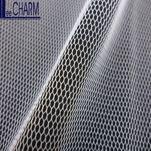 ผ้าโพลีเอสเตอร์100% ถักลายหกเหลี่ยม27gsm 40D LCSH506สิ่งทอสำหรับงานแต่งงานชุดบ้าน - Product Image 6