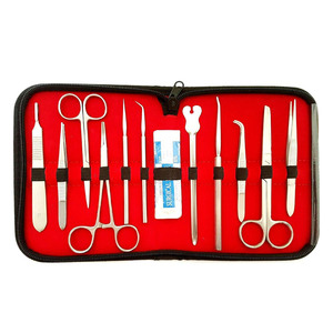 Kit de dissection pour étudiants en biologie, pinces chirurgicales en acier inoxydable de haute qualité, réutilisables, médicales 206 - Product Image 1