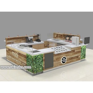 Quiosco de Exhibición de Panqueques Más Popular con Barra de Jugos Frescos, Diseño de Quiosco de Smoothies en Venta - Product Image 1