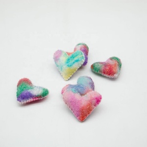 FCS-066 de corazón de respetuoso del medio ambiente de lana de Nueva Zelanda decoraciones de Navidad y la artesanía fieltro mujeres artesano de Nepal - Product Image 3