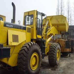 La machine de construction résistante wa470 a utilisé le chargeur de roue de KOMATSU à vendre - Product Image 2