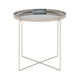 Mesa auxiliar de hierro industrial moderna, muebles de sala de estar antiguos para uso doméstico - Product Image 1