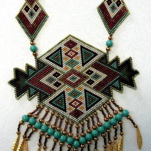   Collar de Diamantes del Desierto Hecho a Mano - Product Image 1