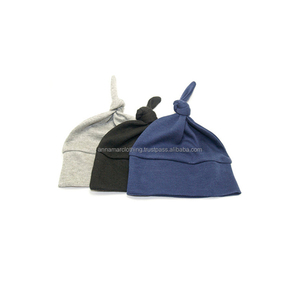 CPSC Certified 100% Organic Cotton Baby Beanie with Low MOQ - Product Image 1