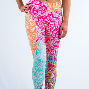 เลกกิ้งผ้าซาตินเอวสูงสำหรับผู้หญิง - Product Image 1