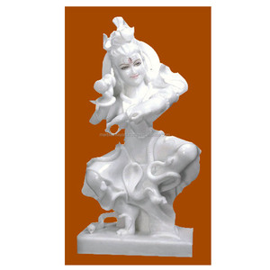 Makrana Marble Indian Lord Shiva Statue - Product Image 1
