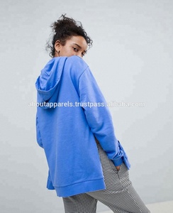 Sweat à capuche à manches longues Zip recadrée sweat à capuche respirant femmes sweat à fermeture éclair avec cordon de serrage vêtements d'extérieur Sexy OEM - Product Image 4