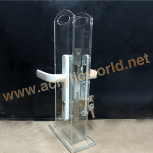 Affichage avec serrure en acrylique, Rack publicitaire pour impression - Product Image 5