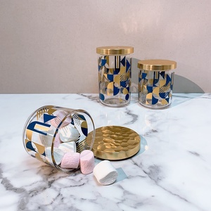 [Holar] Hộp Đựng Đồ Lưu Trữ Nhà Bếp In Màu Vàng Và Xanh - Product Image 2