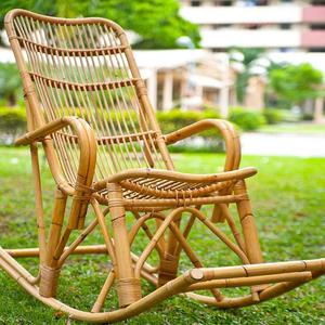 Venta caliente plegable Silla de ratán natural-diseño moderno para el hogar Oficina sala de estar y dormitorio Uso de alta calidad al por mayor - Product Image 2