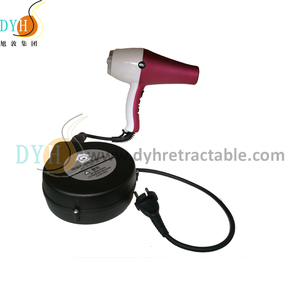 Cordon d'alimentation rétractable 5m 10A pour sèche-cheveux et séchoir à air, enrouleur électrique avec conception anti-emmêlement, usage domestique - Product Image 6