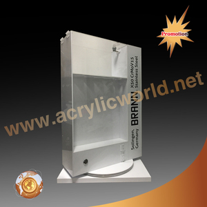 Estante de exhibición de cuchillo acrílico giratorio de Venta caliente de fábrica/Fabricante de soporte de exhibición de cuchillo Acrílico - Product Image 6