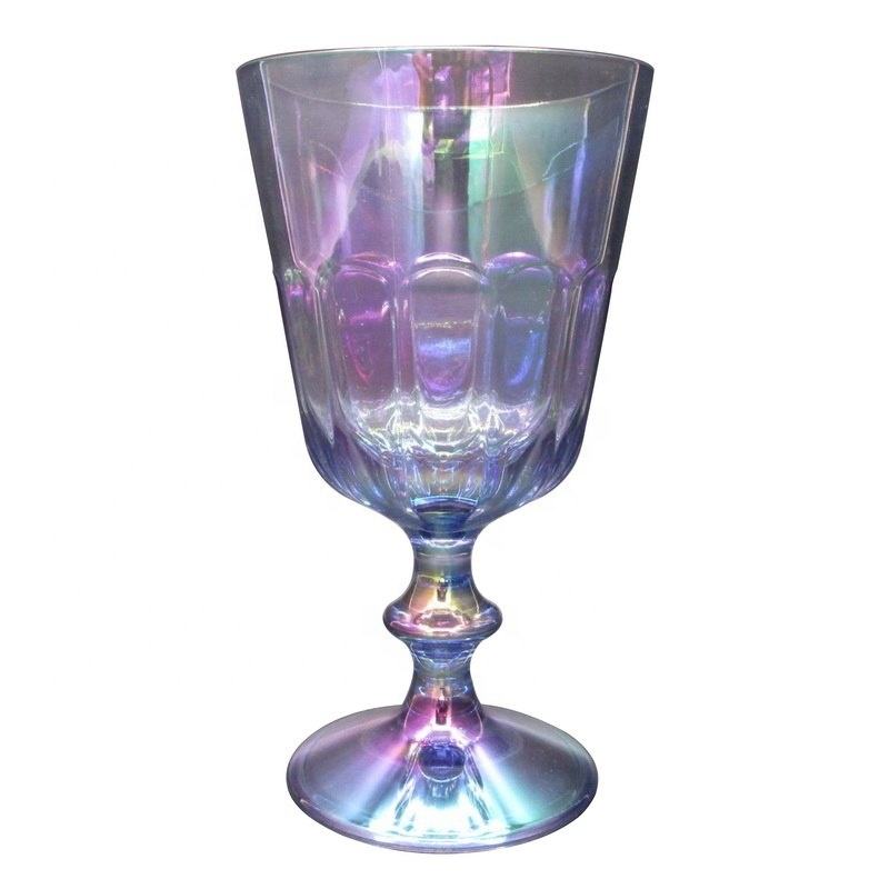 Blue with Rainbow Luster