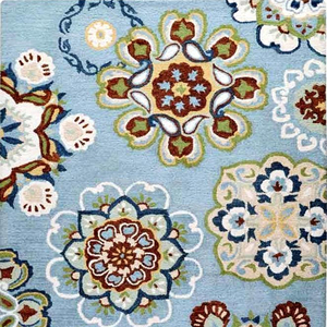 Tapis de porte en laine tufté à la main - Product Image 1