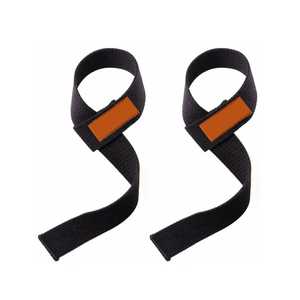 Vente en gros, enveloppe de poignet pour haltérophilie, Fitness et musculation, logo personnalisé, couleur jaune et noir, enveloppes de poignet protectrices - Product Image 2