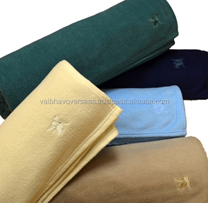 Mantas sólida de lana de poliéster 100% para uso doméstico y de viaje en invierno - Product Image 2