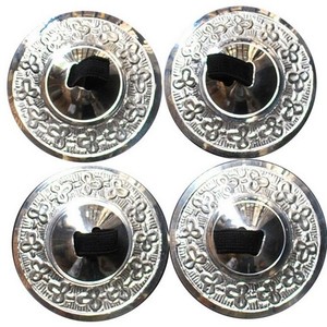 Platillo de dedo de latón ecológico de alta calidad, oro de lujo Unisex para danza del vientre, ropa de actuación, vestido de estudio de escenario - Product Image 4