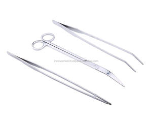 Aquatic Plants Aquascaping Tools Set with Stainless Steel Scissor Aquarium Accessories - Product Image 2