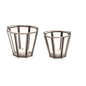 Soporte de luz de té geométrico para decoración de boda de oficina en casa otros candelabros linternas y tarros de velas - Product Image 1