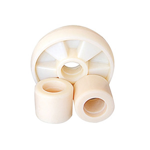 Accesorio de rueda de nailon de larga duración de operación, piezas de repuesto para carretilla elevadora eléctrica <span class=keywords><strong>manual</strong></span> de poco ruido - Product Image 6