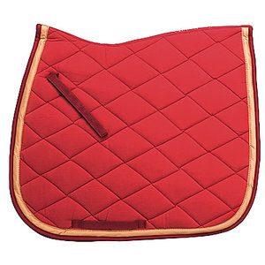 Tapis de selle de cheval de dressage anglais personnalisables de haute qualité en polycoton coton cuir polaire polyester remplissage personnalisé - Product Image 4