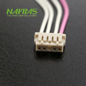 Ensamblaje de cable de paso personalizado de 5 pines y 1,25mm sin halógenos - Product Image 3