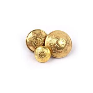 Botones de uniforme de oro, dos tamaños - Product Image 6