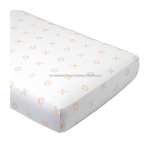 OEM Factory Direct Supply High Quality Comfortable Baby Fitted Crib Sheet - Product Image 1