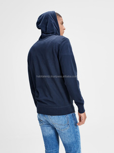 Cremallera completa Moda 100% Sudaderas con capucha de algodón para hombres Fabricación Pakistán Tienda en línea térmica de calidad superior - Product Image 2
