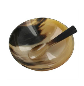 Cuchara y plato de cuerno de Vietnam - Product Image 1