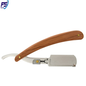 Maquinilla de afeitar de barbero, maquinilla de afeitar recta personalizada en Color arcoíris, de acero inoxidable, de borde único - Product Image 3