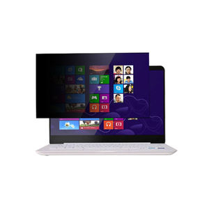 ฟิล์มกันรอยหน้าจอแบบป้องกันการมองเห็นจากด้านข้าง ขนาด 23 นิ้ว สำหรับแล็ปท็อป/เดสก์ท็อป (สีดำอ่อน/สีทอง 2.5D ความแข็ง 2H PET บางเฉียบ) - Product Image 2