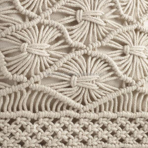 Eco amigable Boho Chic bohemio estilo traje Crochet Macrame venta al por mayor bolso de Macrame - Product Image 6