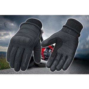 Guantes de Motocicleta de Cuero Personalizados, Talla Grande, Diseño Transpirable para Pilotos Profesionales - Product Image 1